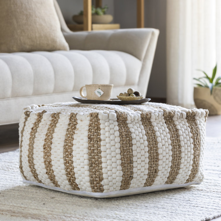 Hauteloom Drift 20 x 20 x 12 Pouf
